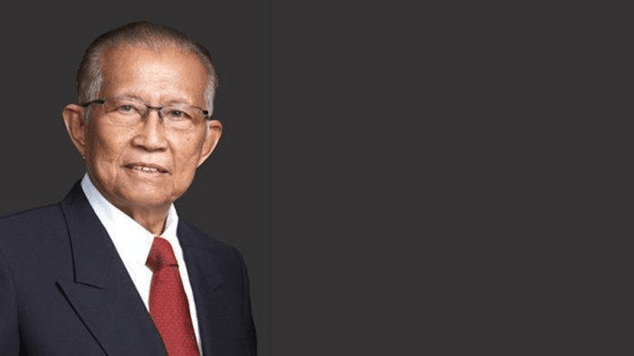 Jejak Emas Soegiharto Sosrodjojo Pendiri Teh Sosro & Mantan Bos McDonald's Telah Tutup Usia