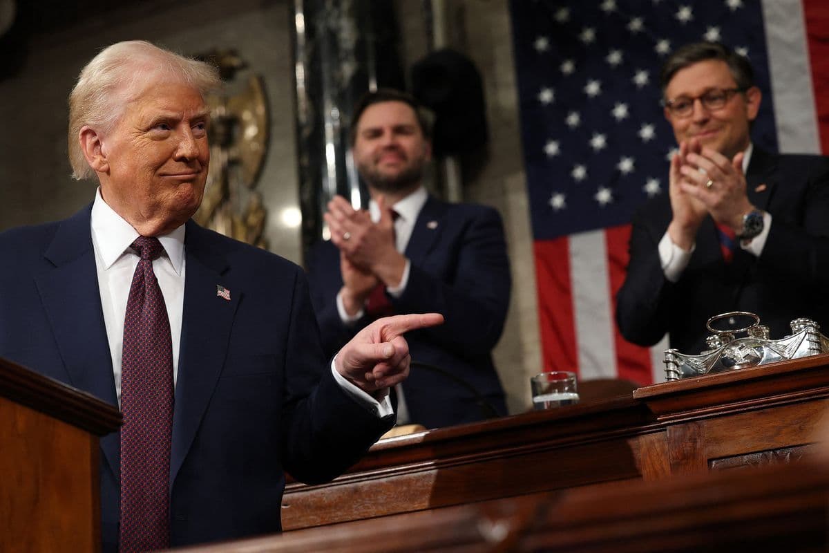 Trump Lagi-lagi Cetak Rekor Pidato State of The Union Terpanjang