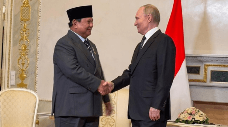 Putin Ucapkan Belasungkawa Bencana Banjir Sumatra ke Prabowo