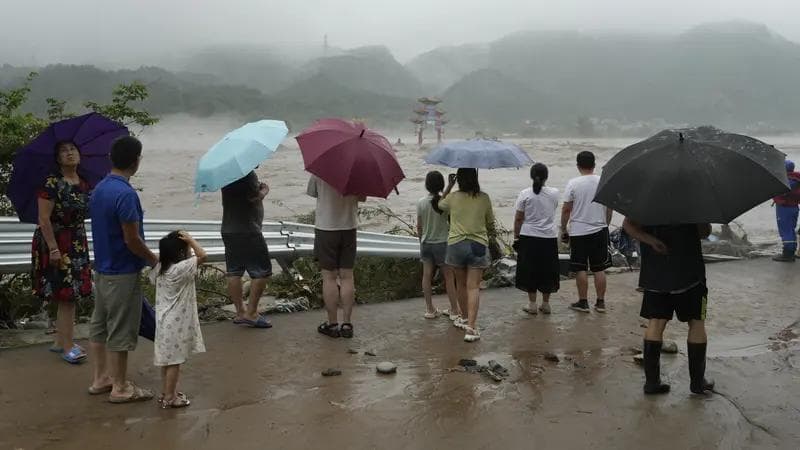 china akan dilanda angin topan