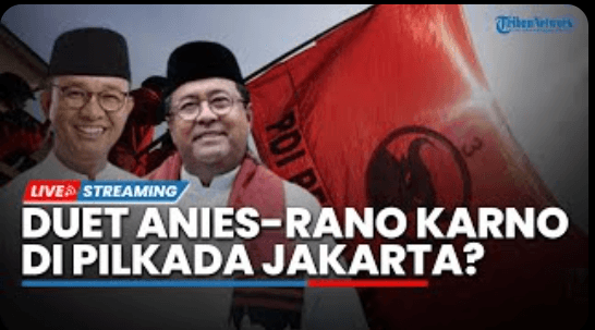 Maukah Anies Berjaket Banteng di Pilgub? Pakar: Ber-KTA PDIP Agar Tak Dirayu Lalu Ditinggal
