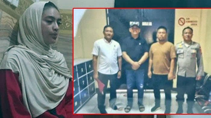 misri puspita sari kerasukan saat diperiksa polisi